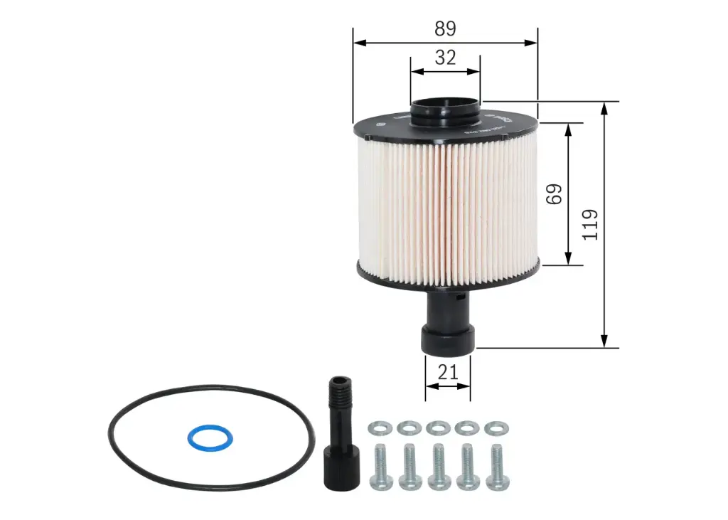 Filtro combustible Bosch Renault