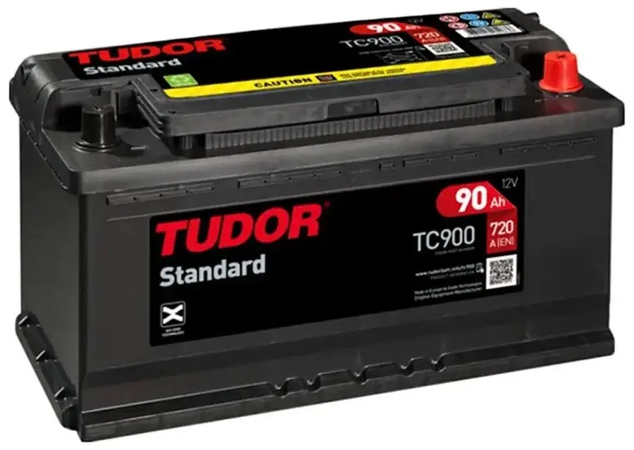 Batería Tudor 90Ah 720A +D